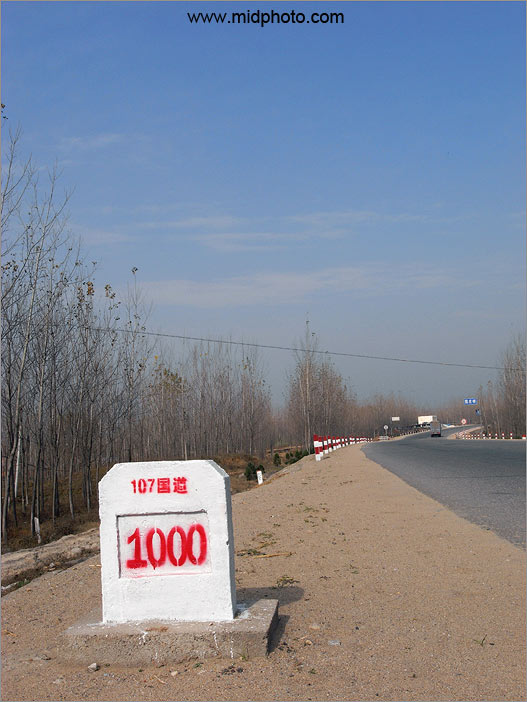 国道107,里程碑,杨飞工作室 route 107 milestones by yang fei